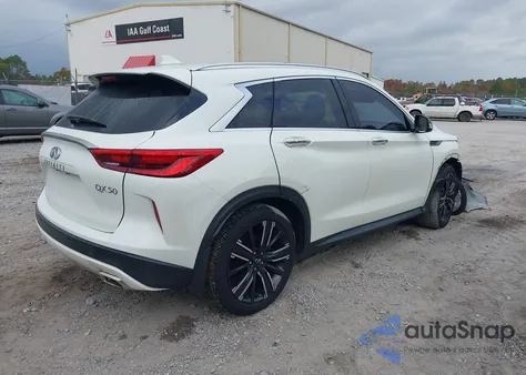 2021 Infiniti Qx50 из США, поврежденный, VIN 3PCAJSBA1MF116500